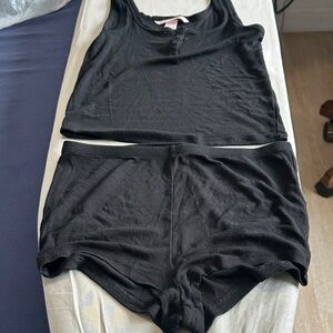 Victoria's Secret Black Women's Pajama Set